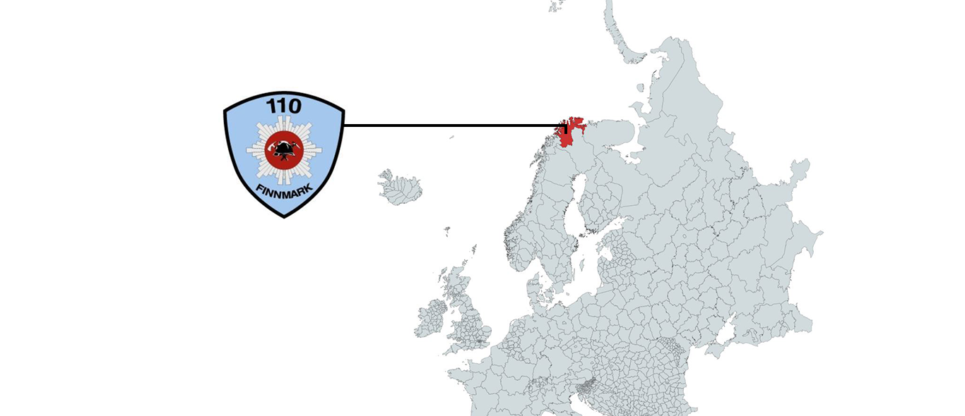 Opgradering og udvidelse af 110-centralen for Finnmark i Norge